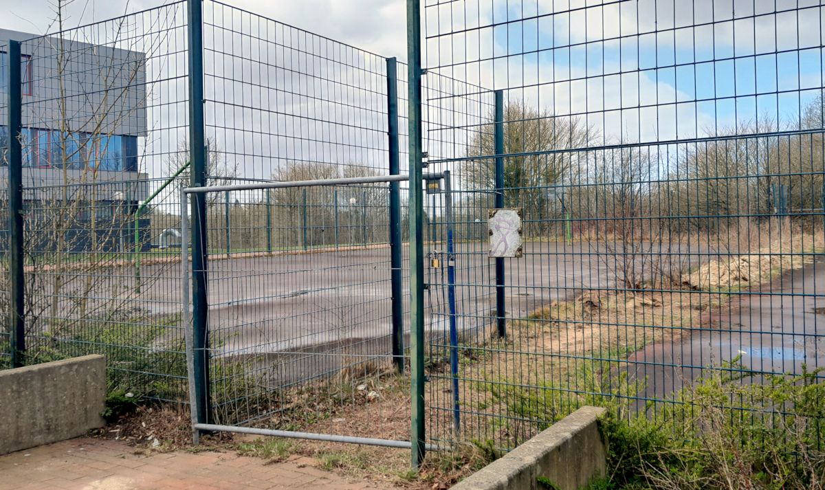 Basketballplatz am RBZ Technik